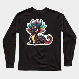 Adorable Chinese dragon Long Sleeve T-Shirt